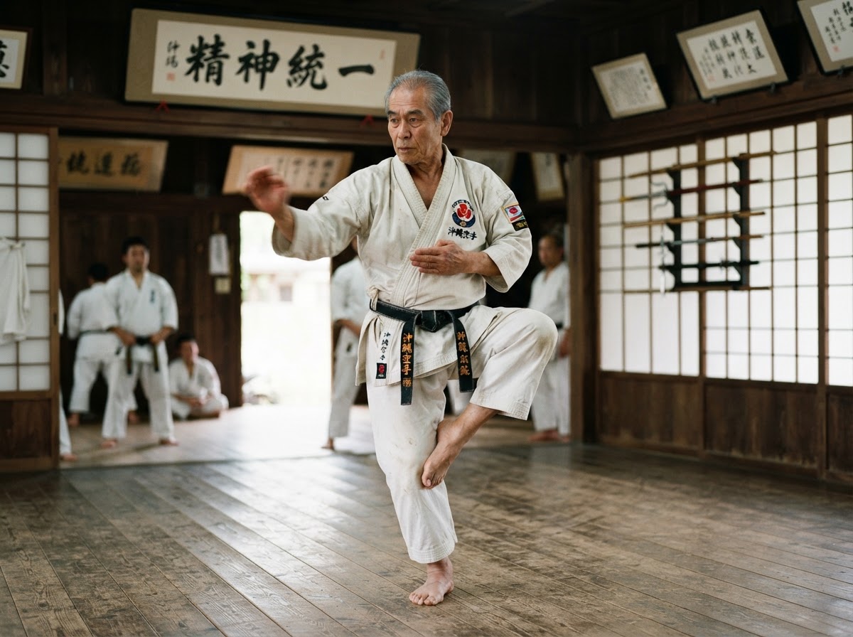 Uechi Karate Practice